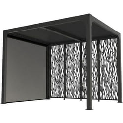 Pergola Bioclimatique 7.20m² Gris Anthracite - Habrita - Per24r30mbi