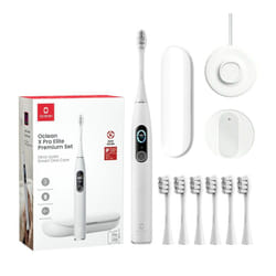 Oclean X Pro Elite Set Adulte Brosse à dents à ultrasons Gris