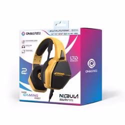 Oniverse Casque Filaire LED Nebula SolarFire Yellow - Vue supplémentaire 6