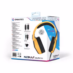 Oniverse Casque Filaire LED Nebula SolarFire Yellow - Vue supplémentaire 7