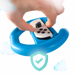 Oniverse ONIWHLGAM-SWI-STK Accessoire de manette de jeux Roue de course