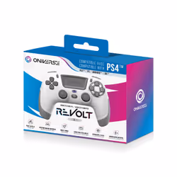 Oniverse Revolt Blanc Bluetooth Manette de jeu Android, PC, PlayStation 4, Playstation 3, iOS