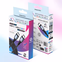 Oniverse ONICAB4-CTYPEC3-100W câble USB 2 m USB C Noir - Vue supplémentaire 7