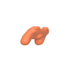 Oniverse ONIJHD-SWI2-OB, Nintendo Switch, Controlleur poignée, Bleu, Orange, 100 mm, 75 mm, 146 mm
