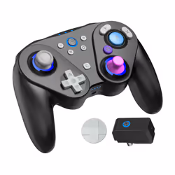 Oniverse Manette Sans fil Bluetooth Foenix - Supreme Black (Nintendo Switch 2 / Switch / Gamecube / Wii / PC) - Vue supplémentaire 2