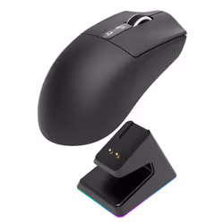 Oniverse Vanguard souris Gaming Ambidextre RF sans fil + Bluetooth Optique 12000 DPI - Vue supplémentaire 4