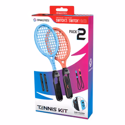 Oniverse - Tennis Kit - Pack de 2 raquettes - Orange/Bleu (SWITCH 2 / SWITCH) - Vue supplémentaire 5