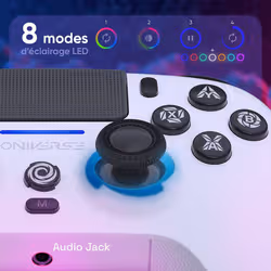 Oniverse Corion Blanc Bluetooth Manette de jeu Analogique/Numérique PlayStation 5, PC, iOS, Android - Vue supplémentaire 3