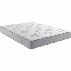 Matelas Simmons Energic - SIMMONS - Ressort - 532 ressorts ensachés - Ferme - Blanc