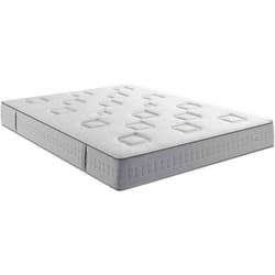 Matelas Simmons Energic - SIMMONS - Ressort - 532 ressorts ensachés - Ferme - Blanc
