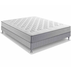 Ensemble Simmons Easy - SIMMONS - Ressort - 504 ressorts ensachés - Ferme - Gris