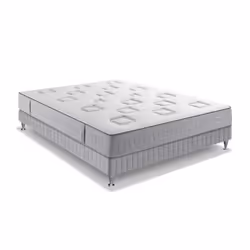 Ensemble Simmons Energic - 532 ressorts ensachés 140x190 Gris