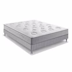 Ensemble Simmons Climos - 600 ressorts ensachés 90x190 Gris