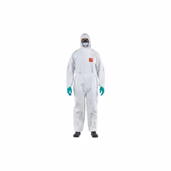 Combinaison de protection à capuche AlphaTec 2500 STANDARD – modèle 111 / Microgard 2500 STANDARD Catégorie III CE. Type 5-B  ...