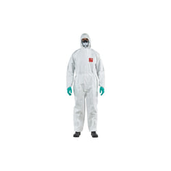 DSTOCK60-Lot de 5 Combinaisons de protection à capuche AlphaTec 2500 standard modèle 111 / Microgard 2500 standard Catégorie 3 ce. Type 4- B-5-B et