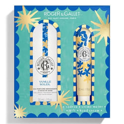 Roger Gallet Coffret Noël Eau Parfumée 30 ml + Crème Mains 30 ml Vanille Soleil