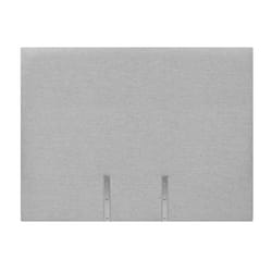 Tête de lit - DUNLOPILLO - ESSENTIELL-160-DBGRI - Gris - Epaisseur 10 cm - Hauteur 122 cm