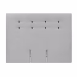 Tête de lit déco Elégante gris 120 cm - Dunlopillo