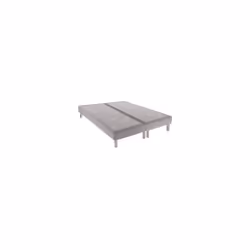 DUNLOPILLO - Sommier 2 x 80 x 200 Somnilat 2x80x200 (160x200cm) bellini gris perle