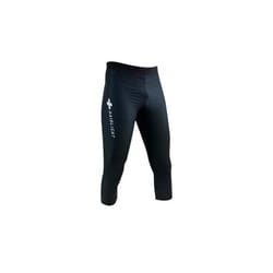 Collant 3/4 RaidLight Made In France - Noir/dark grey - XL - Léger - Stretch - Respirant - Matières recyclées