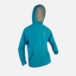 Veste imperméable homme RaidLight Explore MP+ - Bleu Peacock - Trail Montagne - Manches longues respirantes