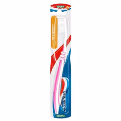 Brosse à Dents - AQUAFRESH - Flex Souple - Lot de 4 - Hygiène bucco-dentaire - Mixte