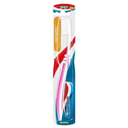 Brosse à Dents - AQUAFRESH - Flex Souple - Lot de 4 - Hygiène bucco-dentaire - Mixte