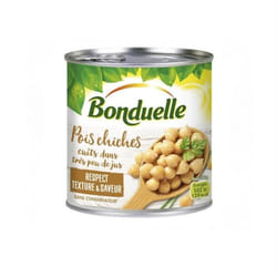 BONDUELLE - Pois Chiches Cuits Dans Très Peu De Jus 265G - Lot De 4