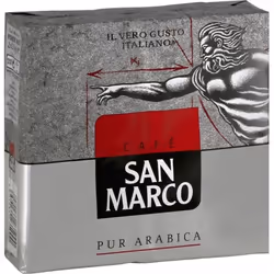SAN MARCO - Café Moulu Pur Arabica 500G - Lot De 3