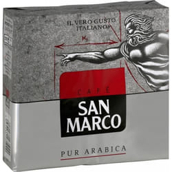 SAN MARCO - Café Moulu Pur Arabica 500G - Lot De 3
