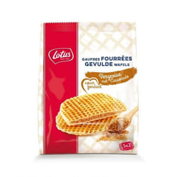 LOTUS - Gaufres Coeur Fondant Vergeoise 310G - Lot De 4