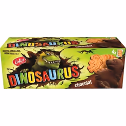 LOTUS - Dinosaurus Chocolat Noir 225G - Lot De 4