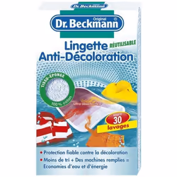 Lingettes Anti Décoloration - DR BECKMANN - Maxi - Réutilisables 30 Fois - Lot de 3 - Mixte
