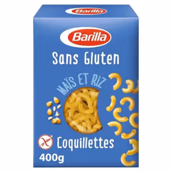 BARILLA - Coquillettes Sans Gluten 400G - Lot De 4