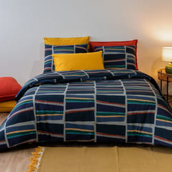 Parure de lit - Housse de couette Coton 57 fils + taie Arty - PD15196-240