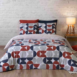 Parure de lit - Housse de couette Coton 57 fils + taie Moon - PD15207-240