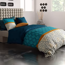 Planete Discount PD15209-240, Motifs, Lavage en machine, 40 °C, Oeko-Tex, Housse De Rêve, 240 x 260 cm