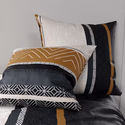 Les douces nuits de Mae 1HC240TROP57X132837X housse de couette 260 x 240 cm