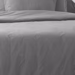 Parure de drap 180x290 3 pièces avec Drap housse 90x190 cm Coton Anthracite