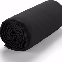 Planete Discount PD16123, Coton, 140 x 190 cm, Noir, Lavage en machine, 40 °C, HDR