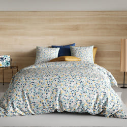 Parure de drap 180x290 3 pièces avec Drap housse 90x190 cm Coton Mani