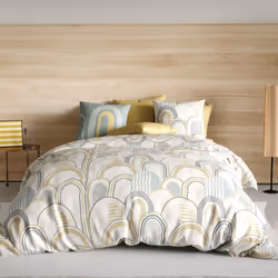 Planete Discount PD16612, Coton, 180 x 290 cm, Beige, 100% Coton, Lavage en machine, 40 °C