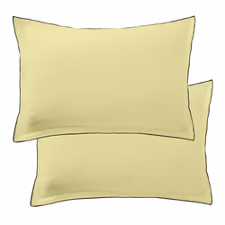 Planete Discount PD16467, Jaune, Lin, 100% Lin Français - lavé, 160 g/m², Lavage en machine, 40 °C