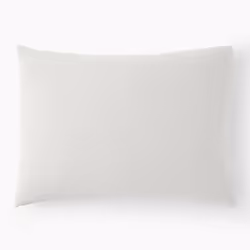 Taie d'oreiller 50x70 cm Gaze de Coton Blanc Pur