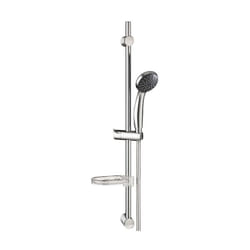 Colonne Barre de douche chromee entraxe reglable 70 cm douchette monojet mobile