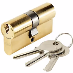 Cylindre de sécurité de porte ABUS E5 35 + 35 mm livré avec 3 clés CARACTERISTIQUES : - Marque : Abus - Modèle : E5 - Longueu ...