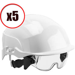 Centurion - Lot de 5 casques de protection visiere Spectrum EN397