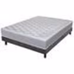 Matelas + sommier 160x200 Madere - Decokit - Soutien ferme - Sommier démonté - Béton