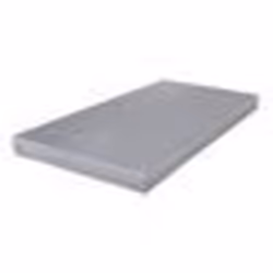Sommier déco SR9 - Gris clair 2x90x190 - Lattes bois - H.13 cm - Made in France