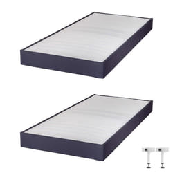 Sommier tapissier Omega Volcan 2x70x190 Lattes bois - H.15 cm - Made in France